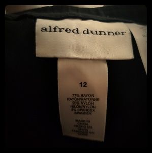 Alfred Dunner- black stretch slacks